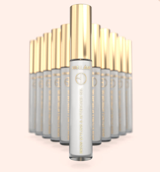 Brow Styling Gel and Brow Lamination aftercare